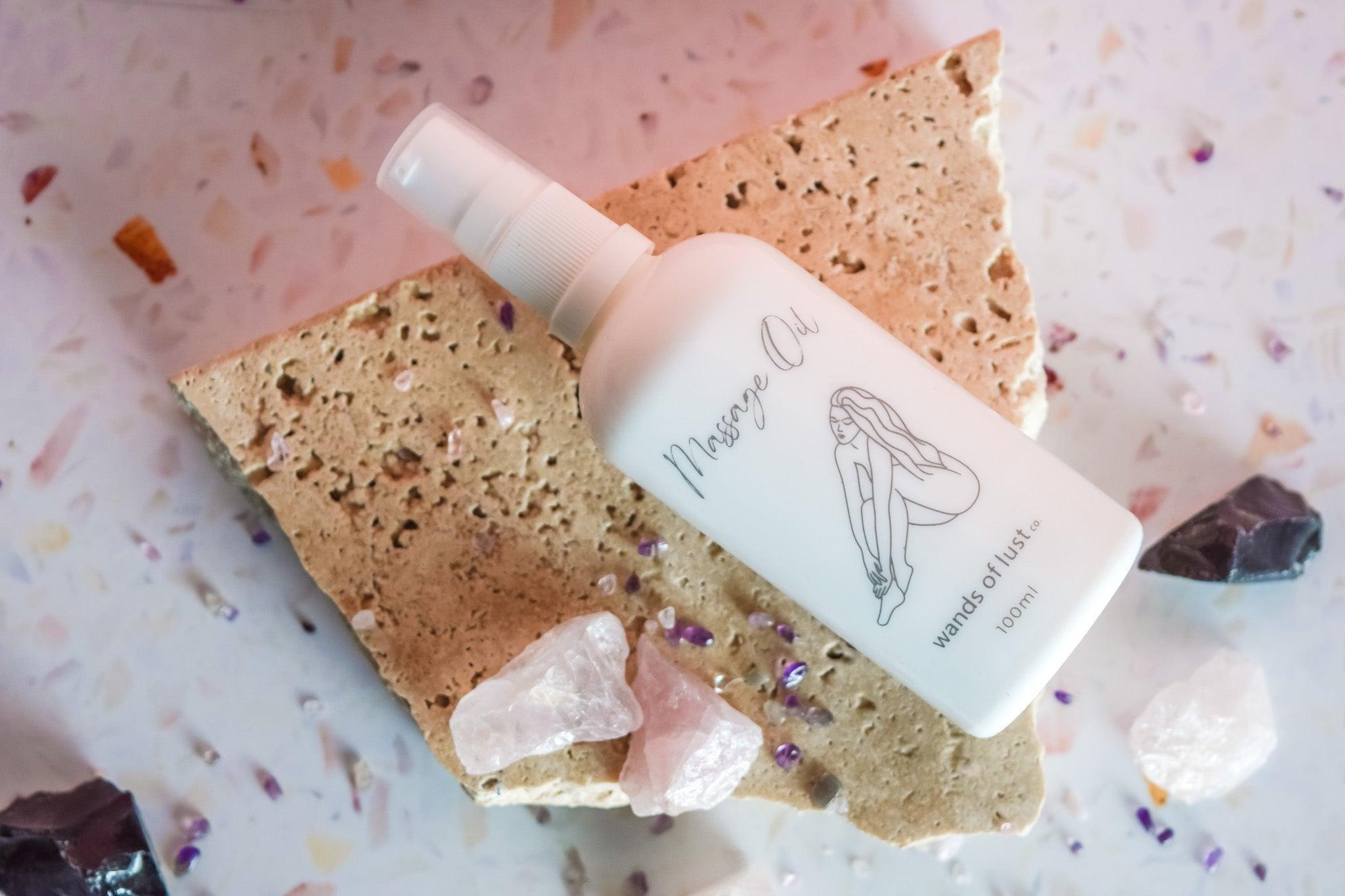 Massage and Body Oil - Wands of Lust Co