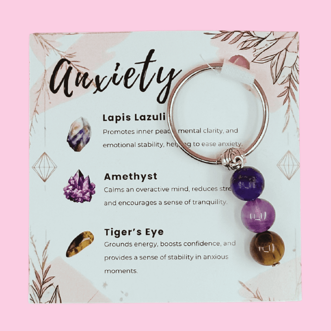 Intention Key Rings Crystals 