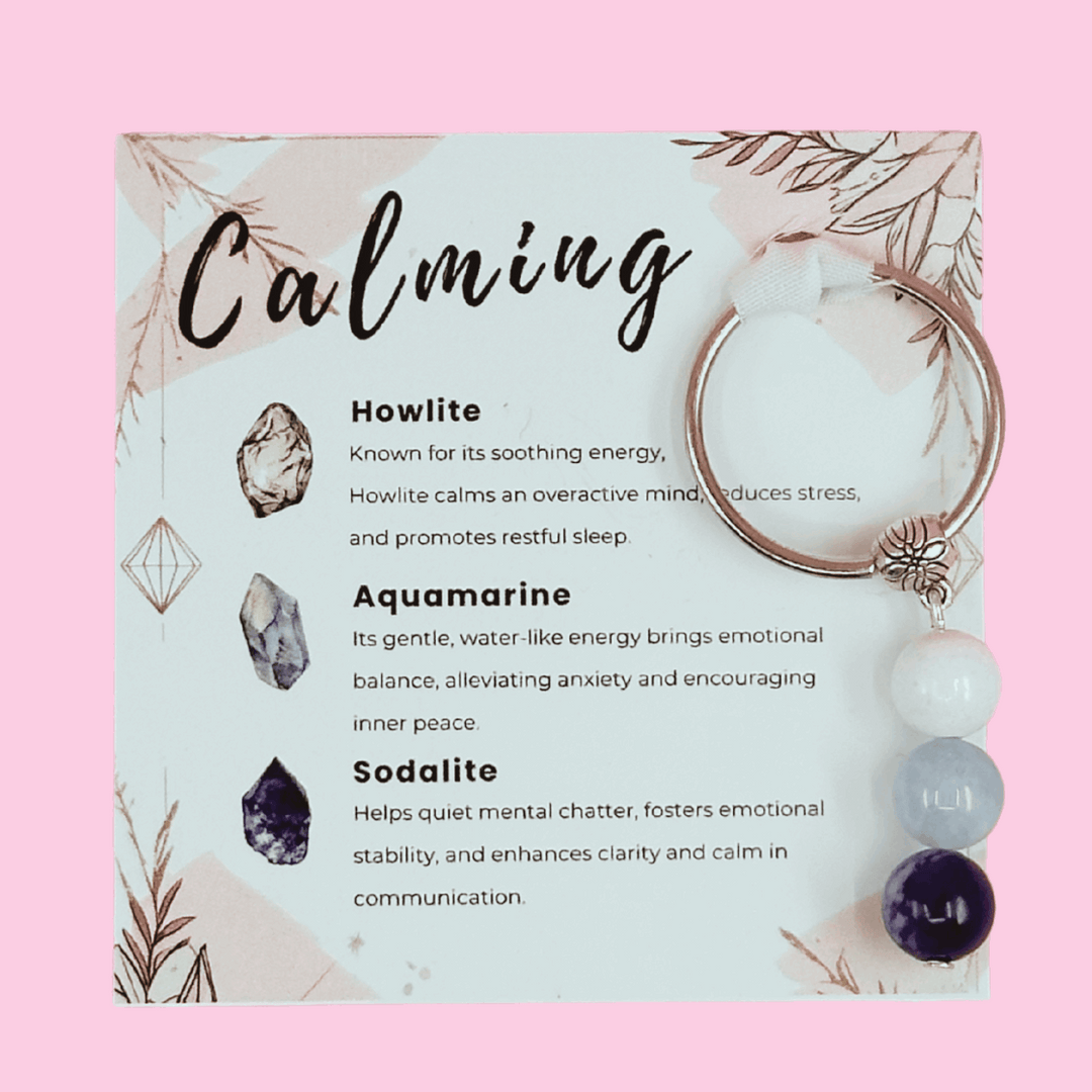 Intention Key Rings Crystals 