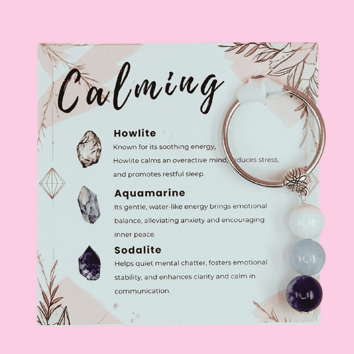 Intention Key Rings Crystals 