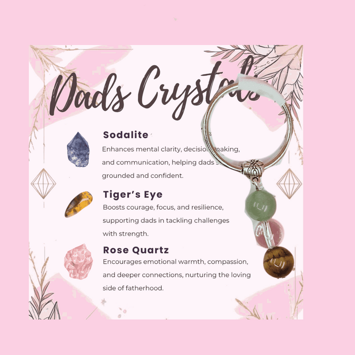 Intention Key Rings Crystals 