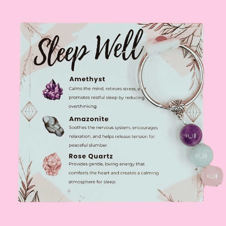 Intention Key Rings Crystals 