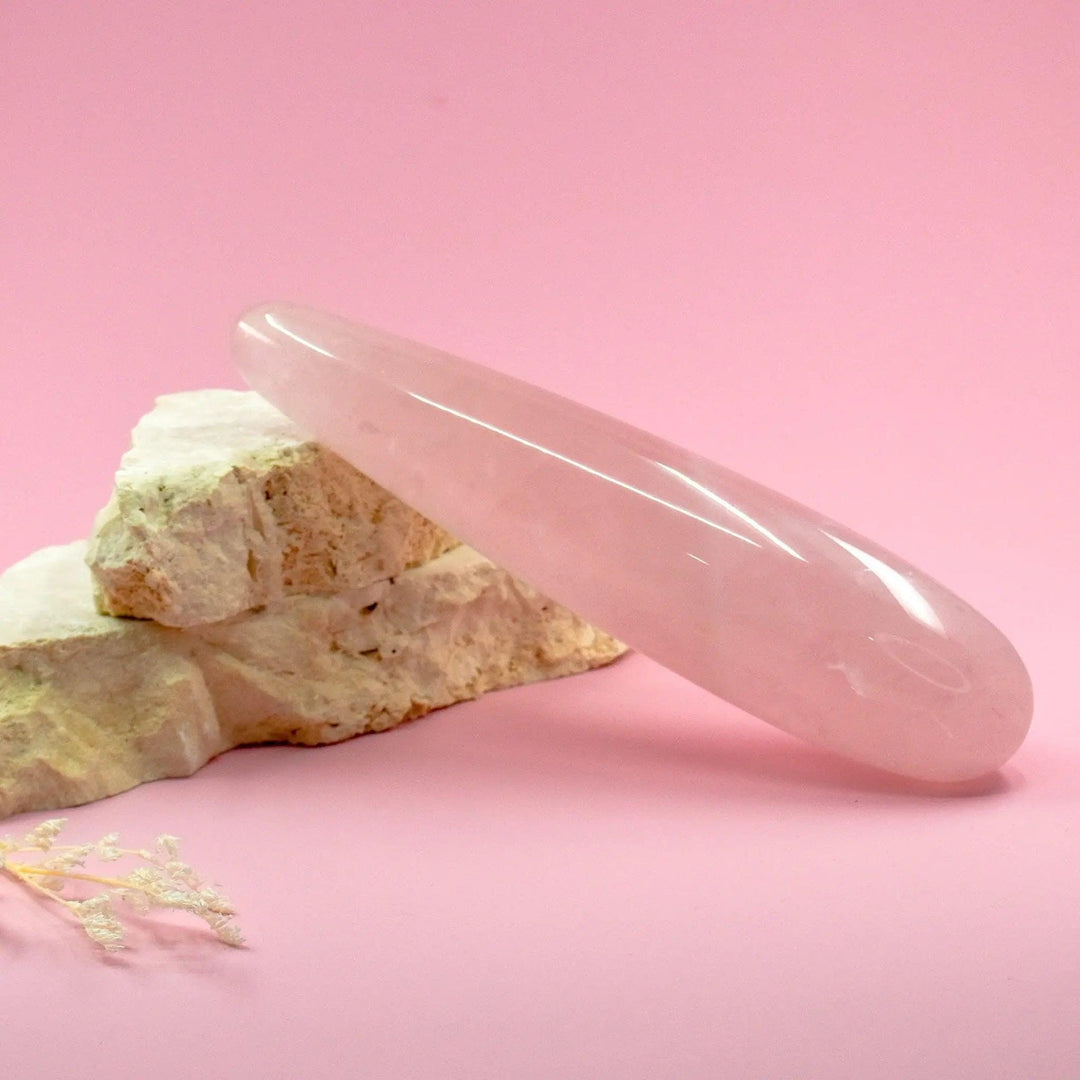 Aphrodite Rose Quartz Wand - Wands of Lust Co