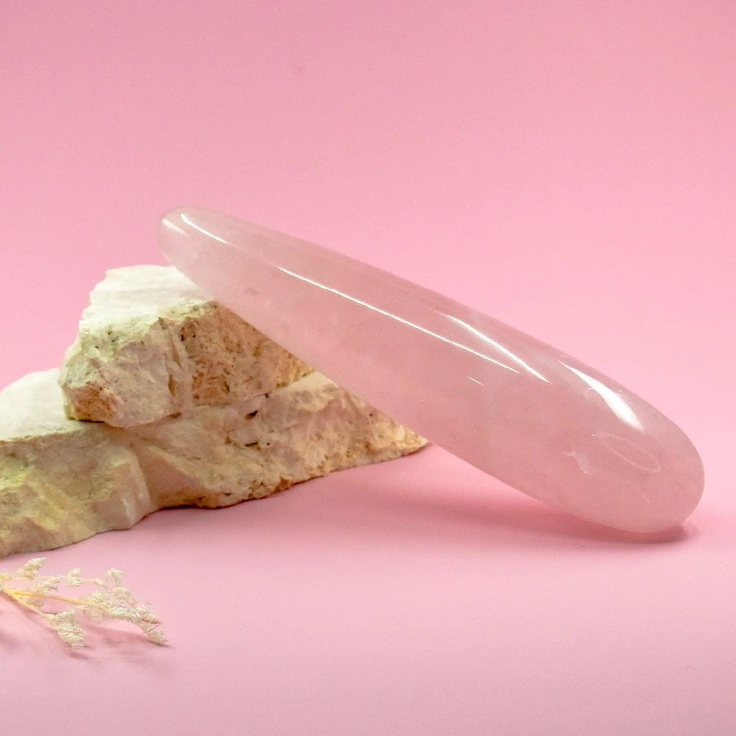 Aphrodite Rose Quartz Wand - Wands of Lust Co
