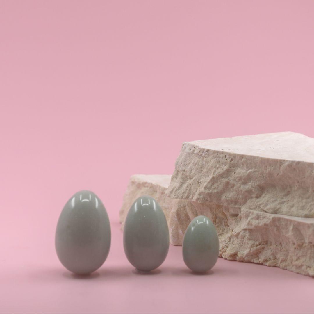 Green Aventurine Yoni Eggs - Wands of Lust Co