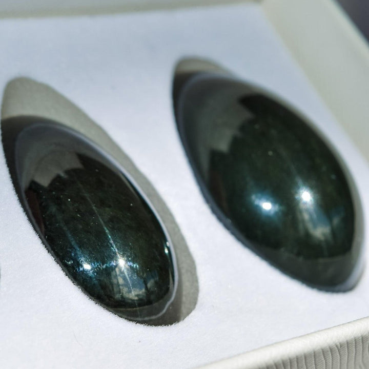 Jade Nephrite Yoni Eggs - Wands of Lust Co