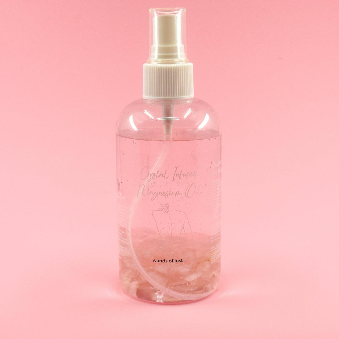 Magnesium oil ~ Crystal infused 💎 - Wands of Lust Co