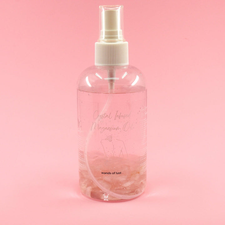 Magnesium oil ~ Crystal infused 💎 - Wands of Lust Co