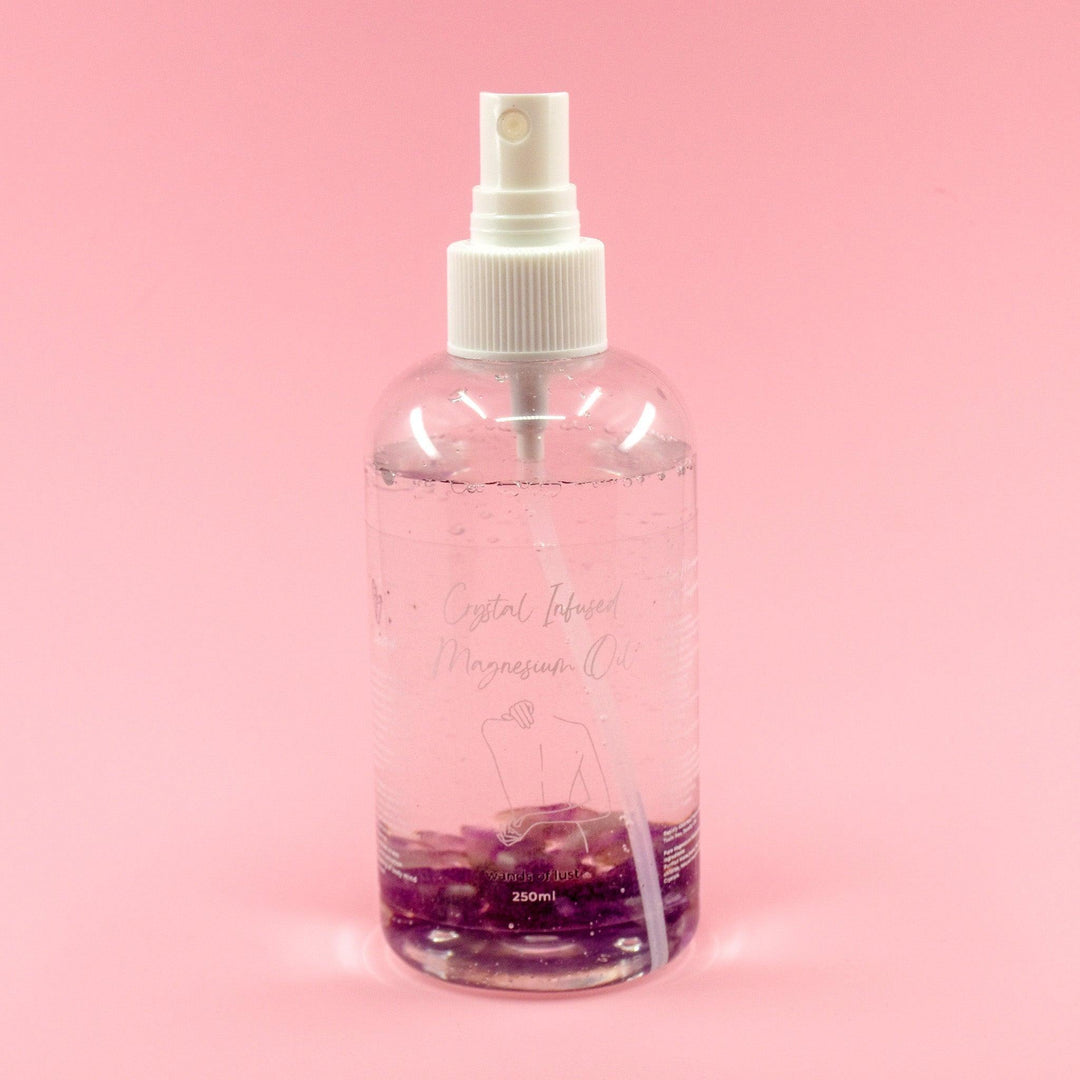 Magnesium oil ~ Crystal infused 💎 - Wands of Lust Co