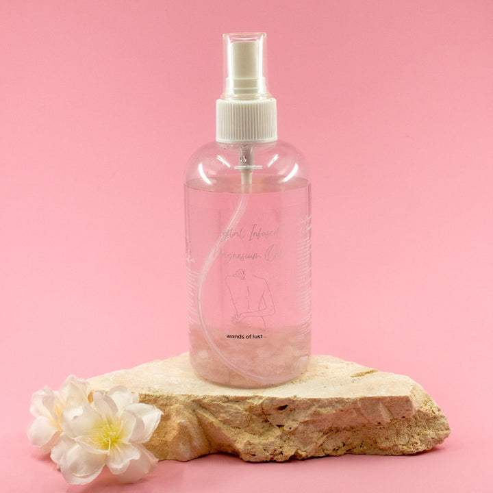 Magnesium oil ~ Crystal infused 💎 - Wands of Lust Co
