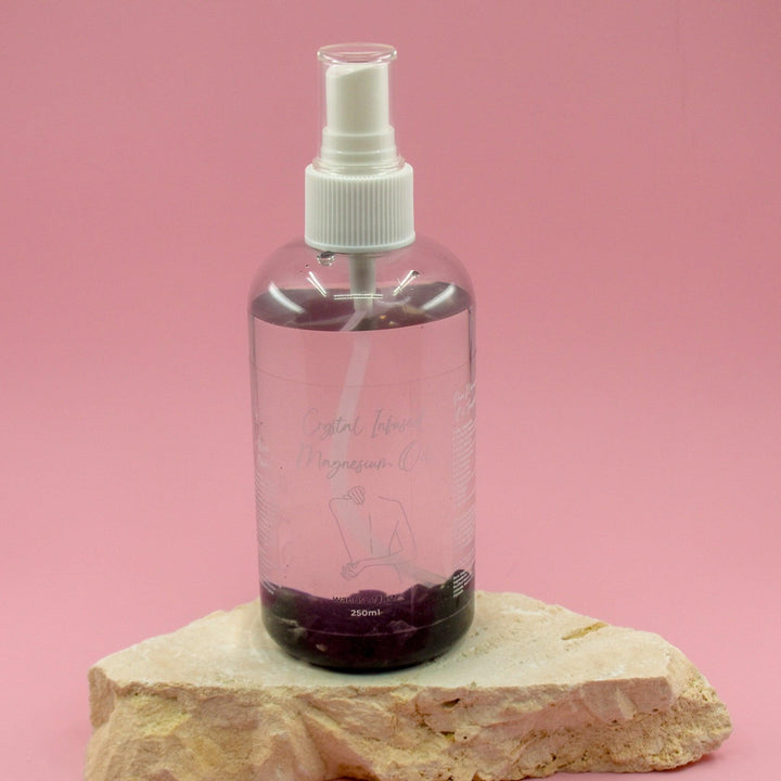 Magnesium oil ~ Crystal infused 💎 - Wands of Lust Co