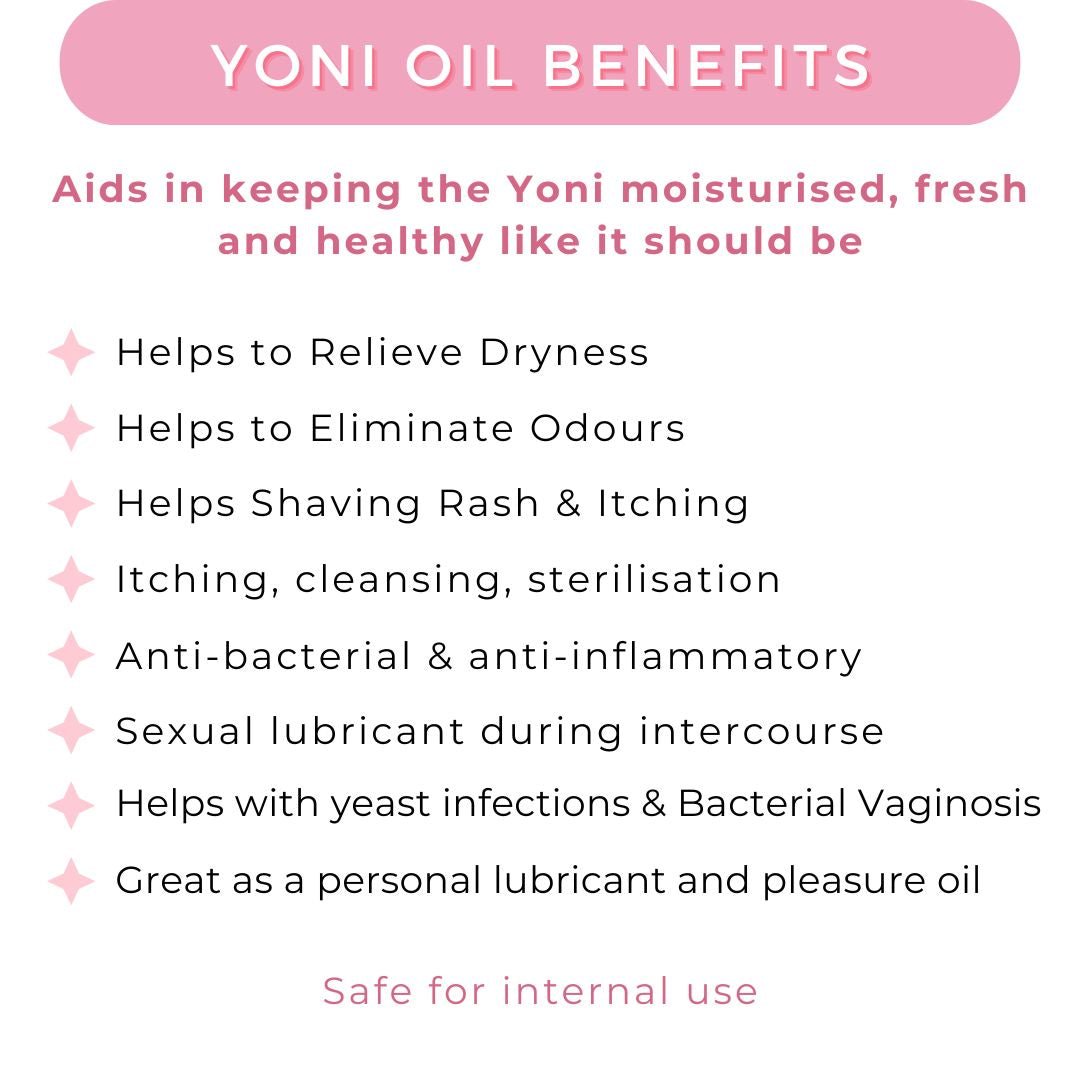 Natural Yoni Oil (Vulva Oil) - Wands of Lust Co