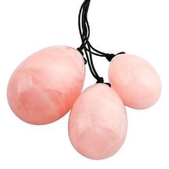 Rose Quartz Yoni Eggs - Wands of Lust Co