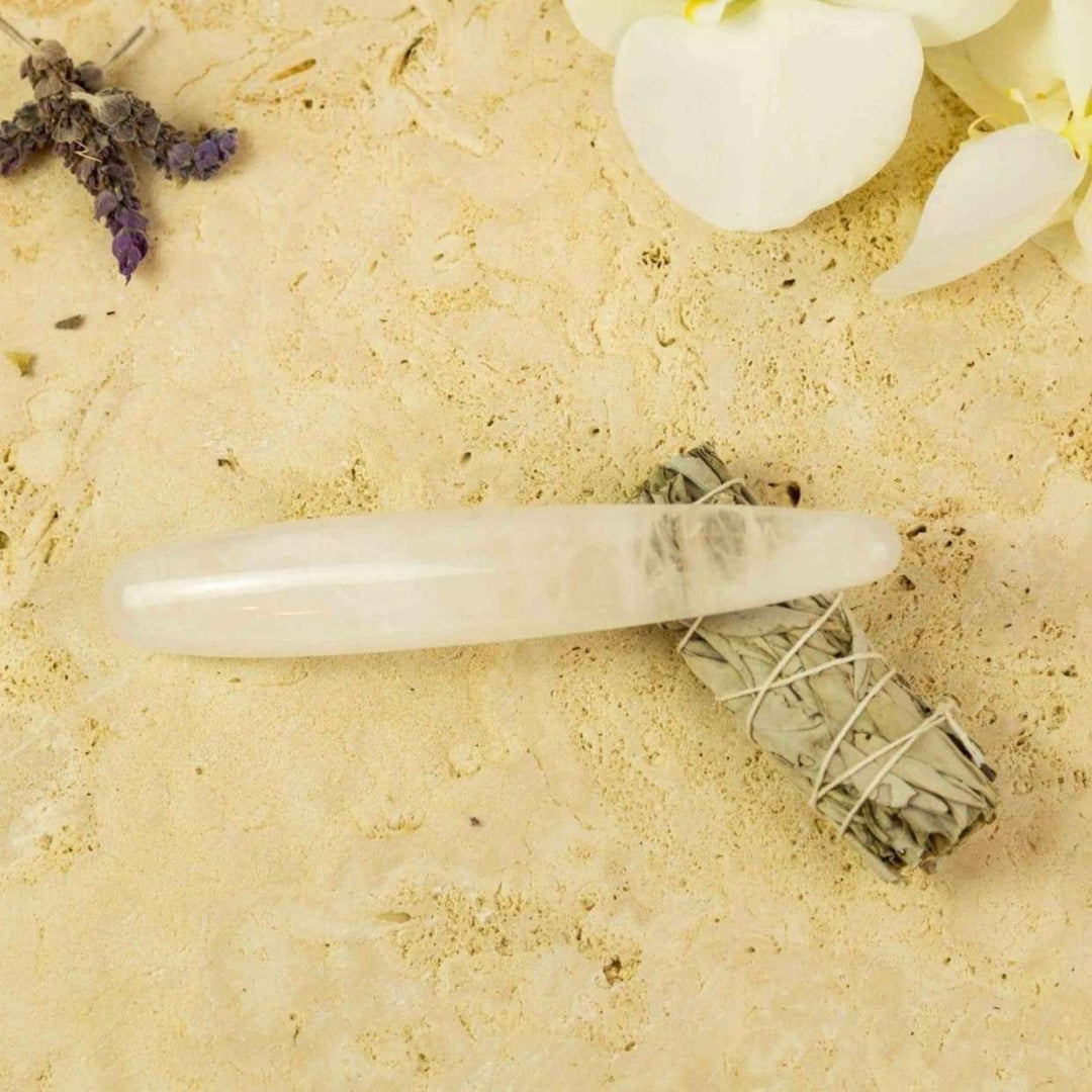 Venus Clear Quartz Wand - Wands of Lust Co