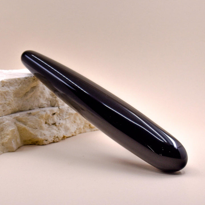 Zeus Jnr Black Obsidian Wand - Wands of Lust Co