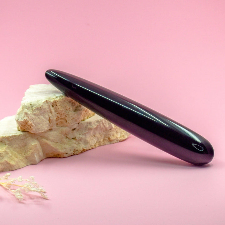Zeus Jnr Black Obsidian Wand - Wands of Lust Co